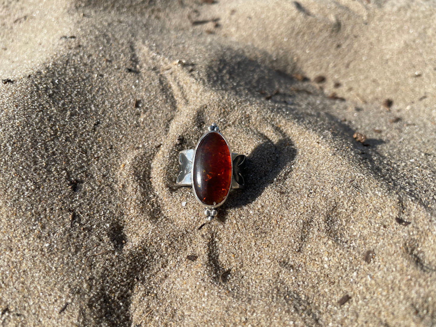 ~BALTIC AMBER~ Size US 5.75(L1/2)