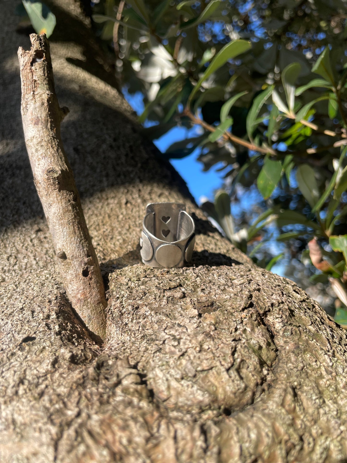 ~STRAWBERRY MOON~ PINK LABRADORITE RING (Size O, US7.25 )