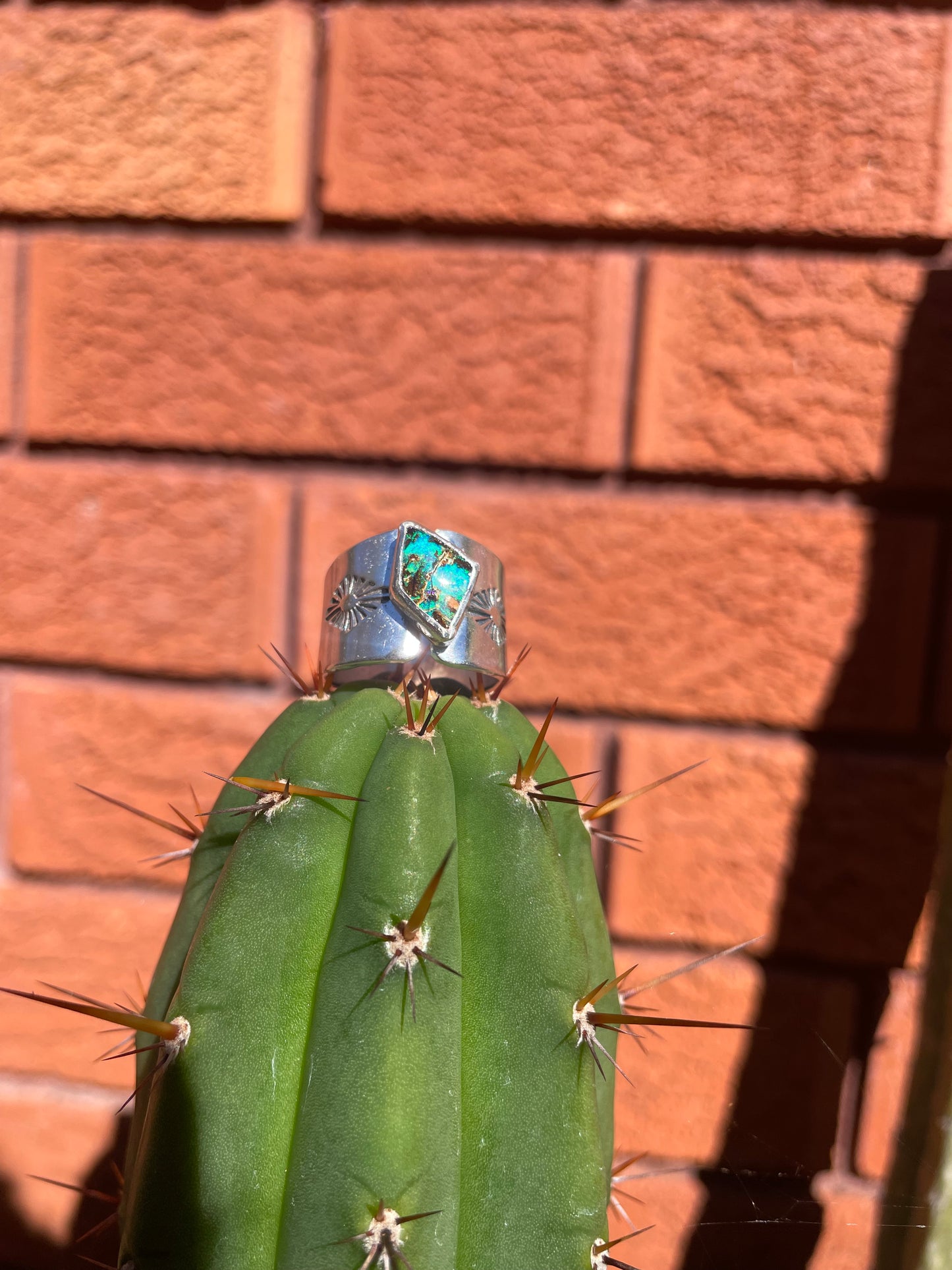 ~BLUE OPAL RING~