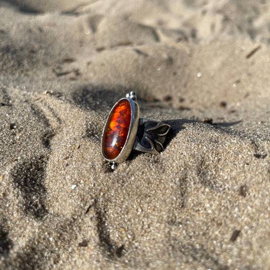 ~BALTIC AMBER~ Size US 5.75(L1/2)