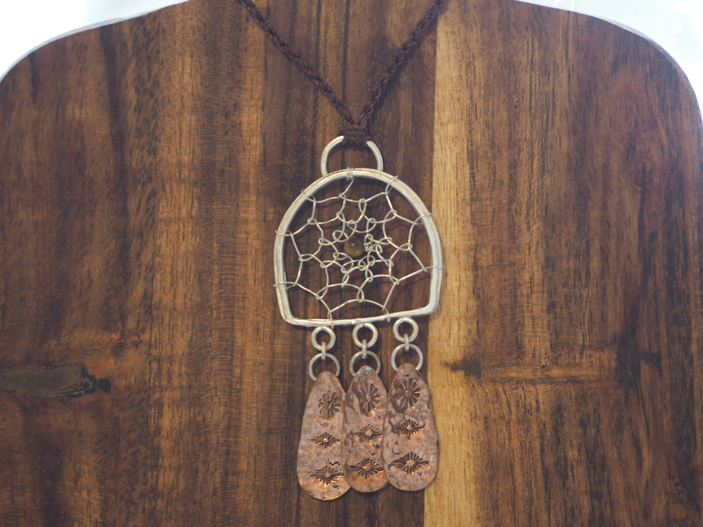 ~DREAM CATCHER FRINGE NECKLACE~