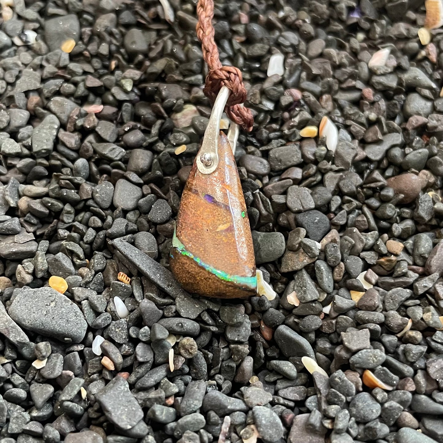 ~BOULDER OPAL 4 WAY NECKLACE~