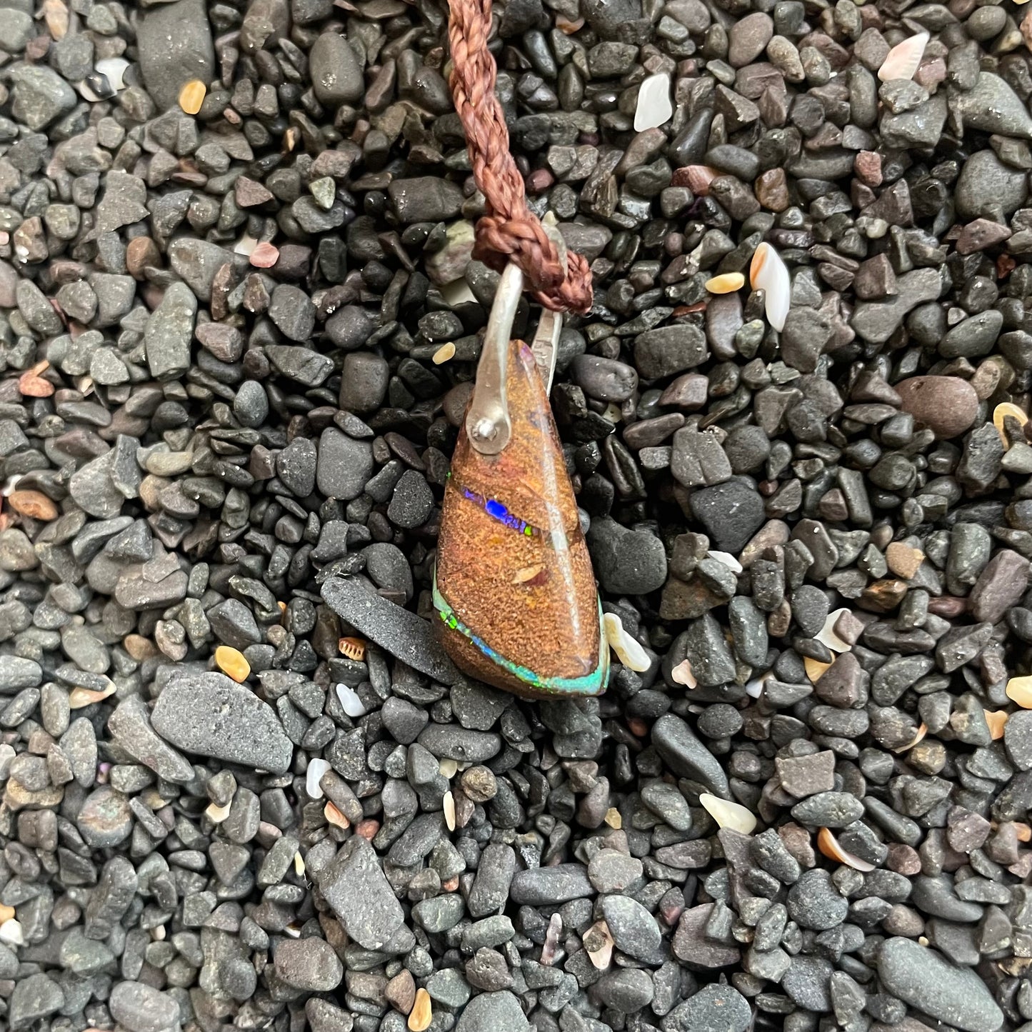 ~BOULDER OPAL 4 WAY NECKLACE~