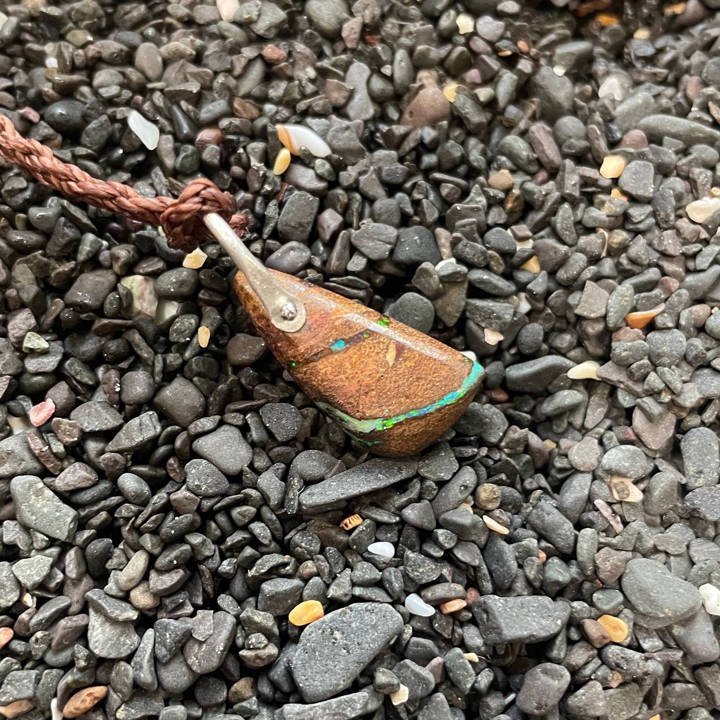 ~BOULDER OPAL 4 WAY NECKLACE~