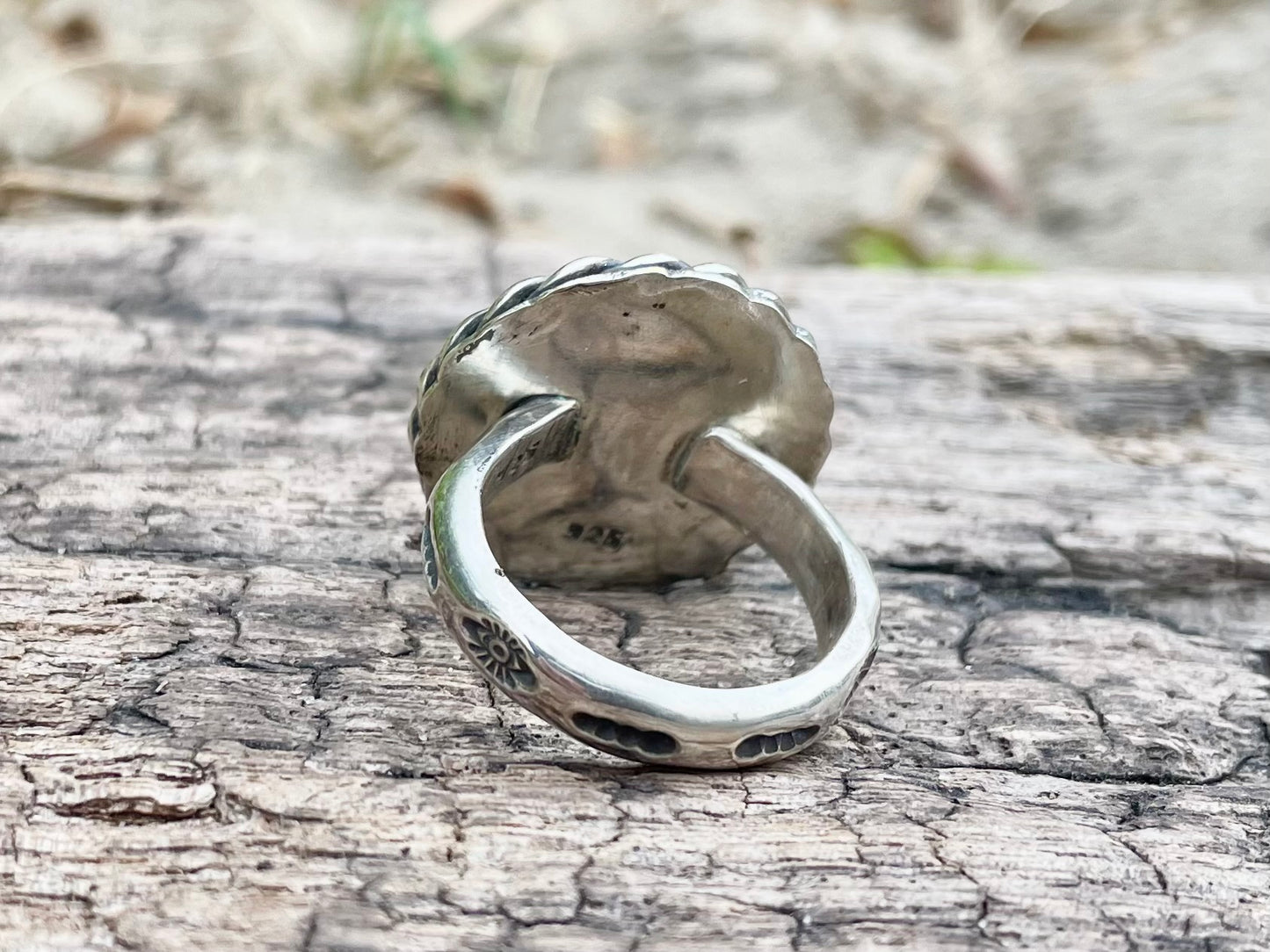 ~Dendritic Agate ring~SIZE6.25