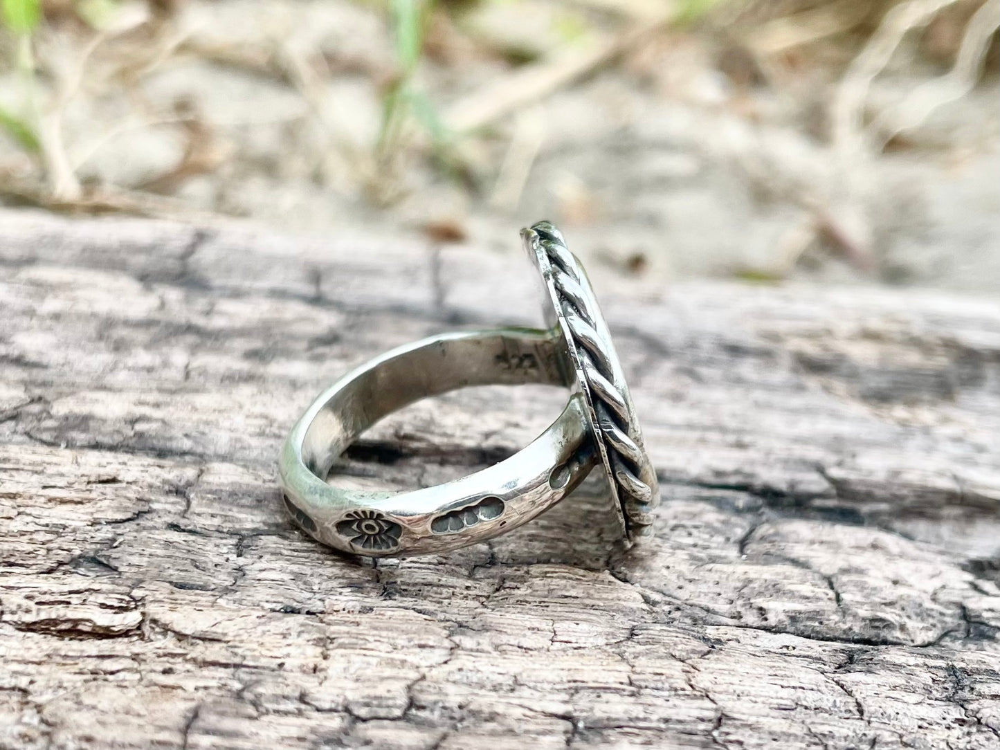 ~Dendritic Agate ring~SIZE6.25