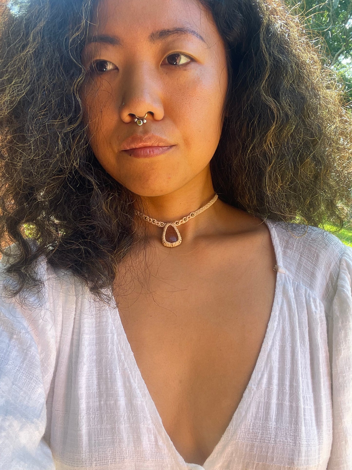 ~SUNSTONE CHOKER~