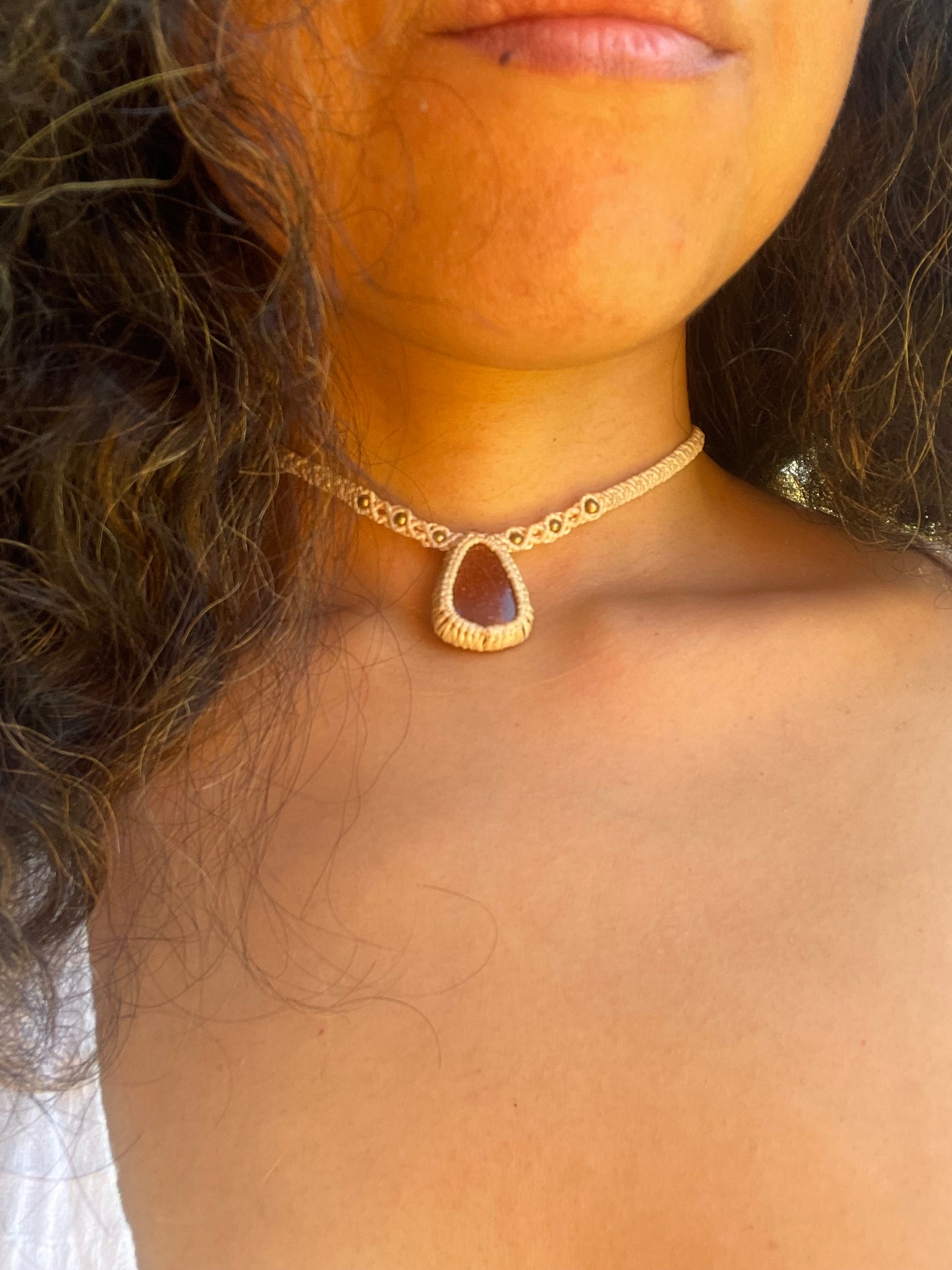 ~SUNSTONE CHOKER~