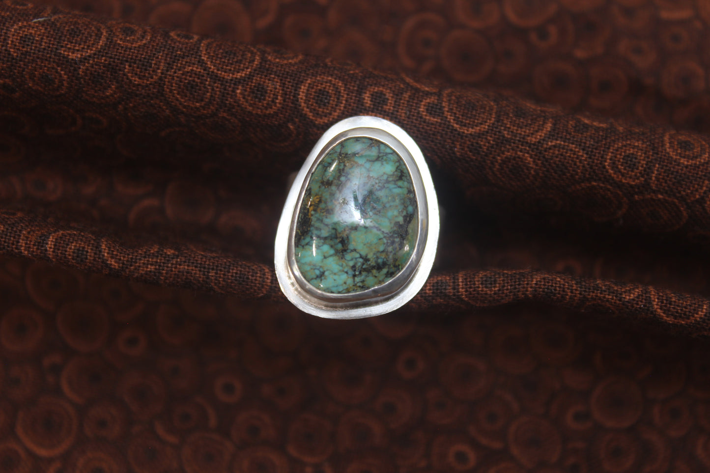 Tibetan Turquoise silver ring